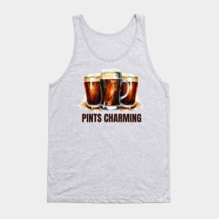 FUNNY BEER - IRISH PINTS CHARMING Tank Top